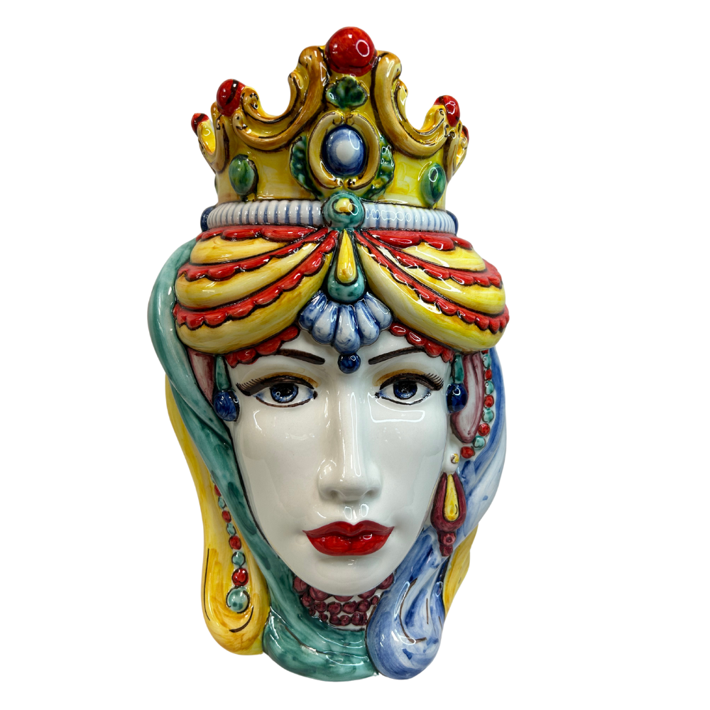 Testa di Moro Donna - Ceramica di Caltagirone