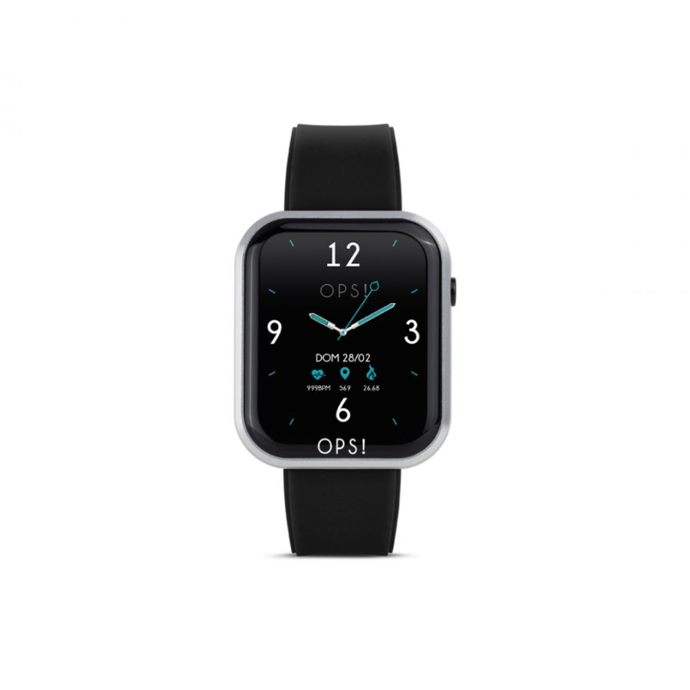 Ops! Smartwatch unisex grigio e nero - OPSSW-11