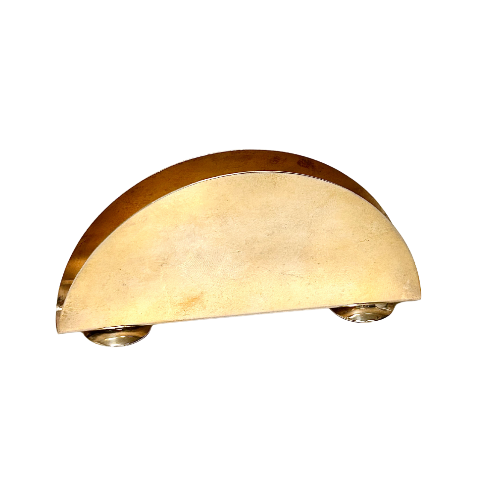 Portatovaglioli liscio in argento 800