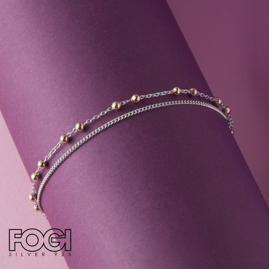 Bracciale Donna Fogi Silver 925 Collezione Line Rif. BDB33/13