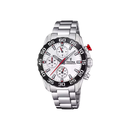 Festina Bambino Junior Collection Bianco con Cinturino in Acciaio F20457/1