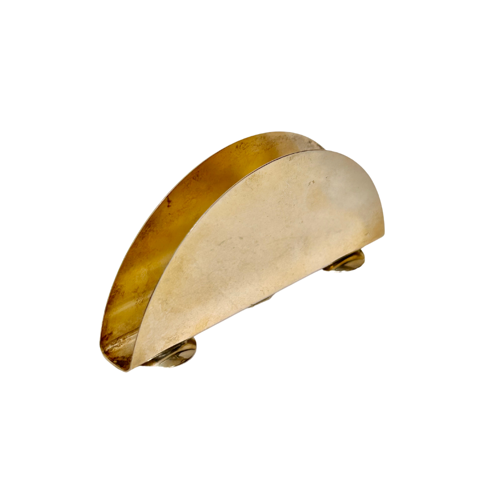 Portatovaglioli liscio in argento 800