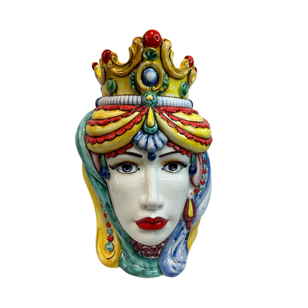 Testa di Moro Donna - Ceramica di Caltagirone