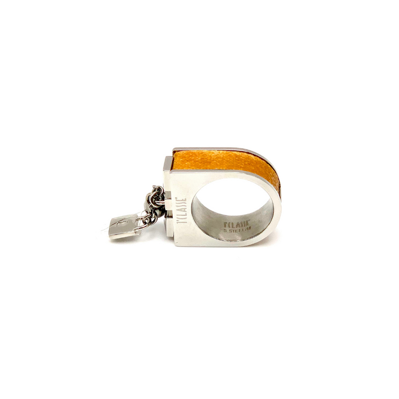 Alviero Martini Anello Donna con ciondoli e mappa prima classe - JPC 800/49 C