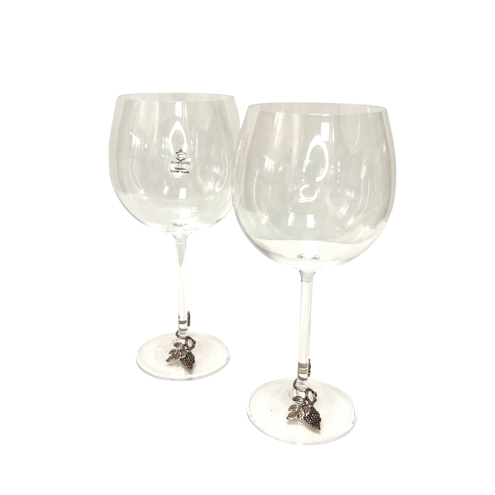 Servizio Decanter Camilletti in cristallo e argento - rif. 173056