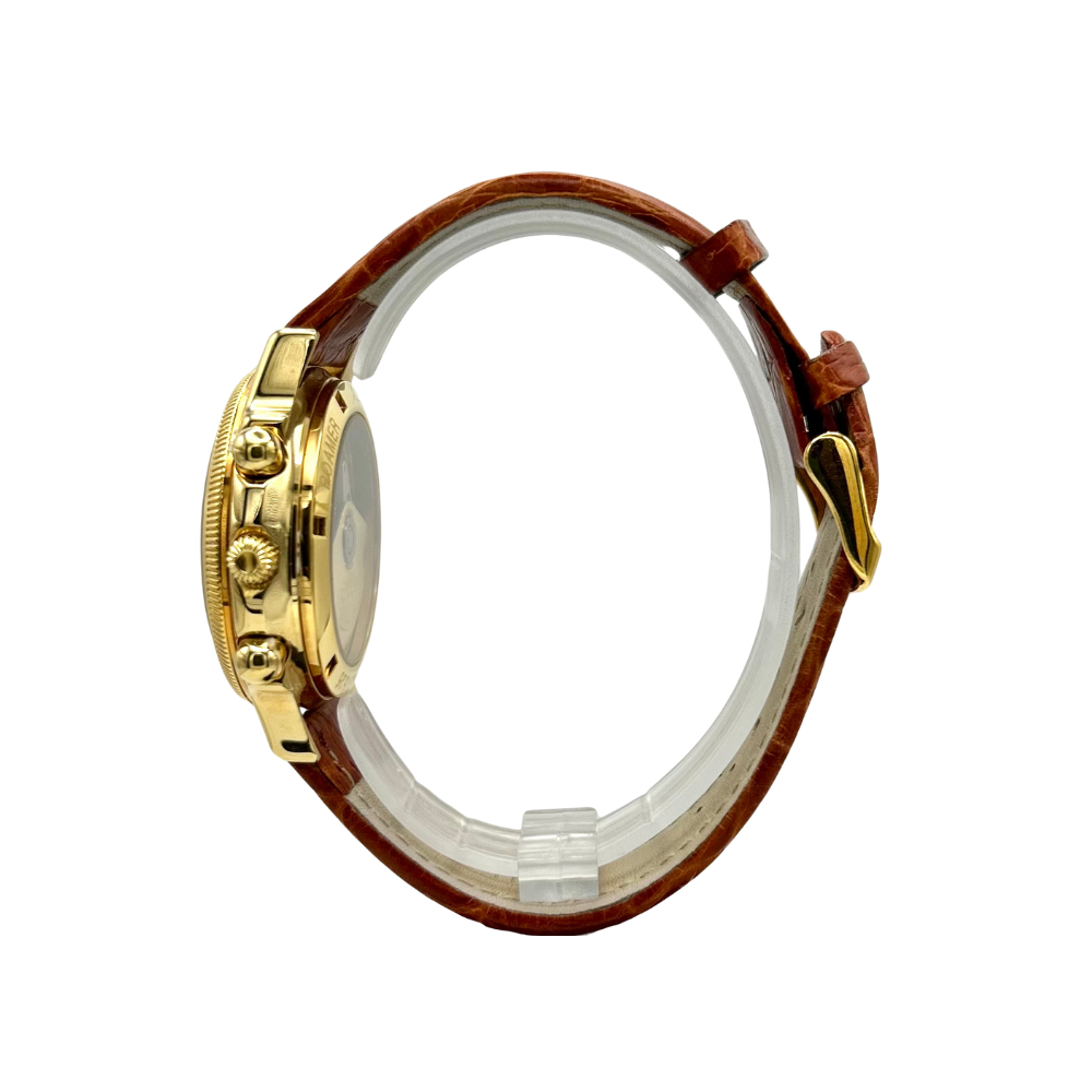 Roamer Uomo Cronografo automatico Bianco con cinturino in Pelle 980775.25