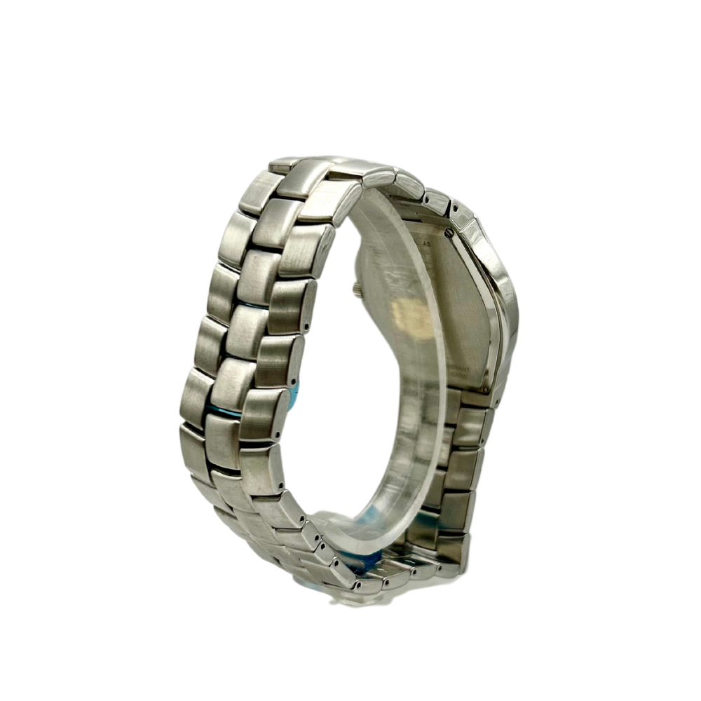 Bulova Uomo Bianco con Cinturino in Acciaio 63B44