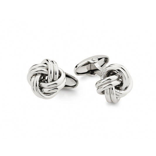 Gemelli UnoAerre a nodino in argento bianco - rif. 000FFG0200000 - 5455