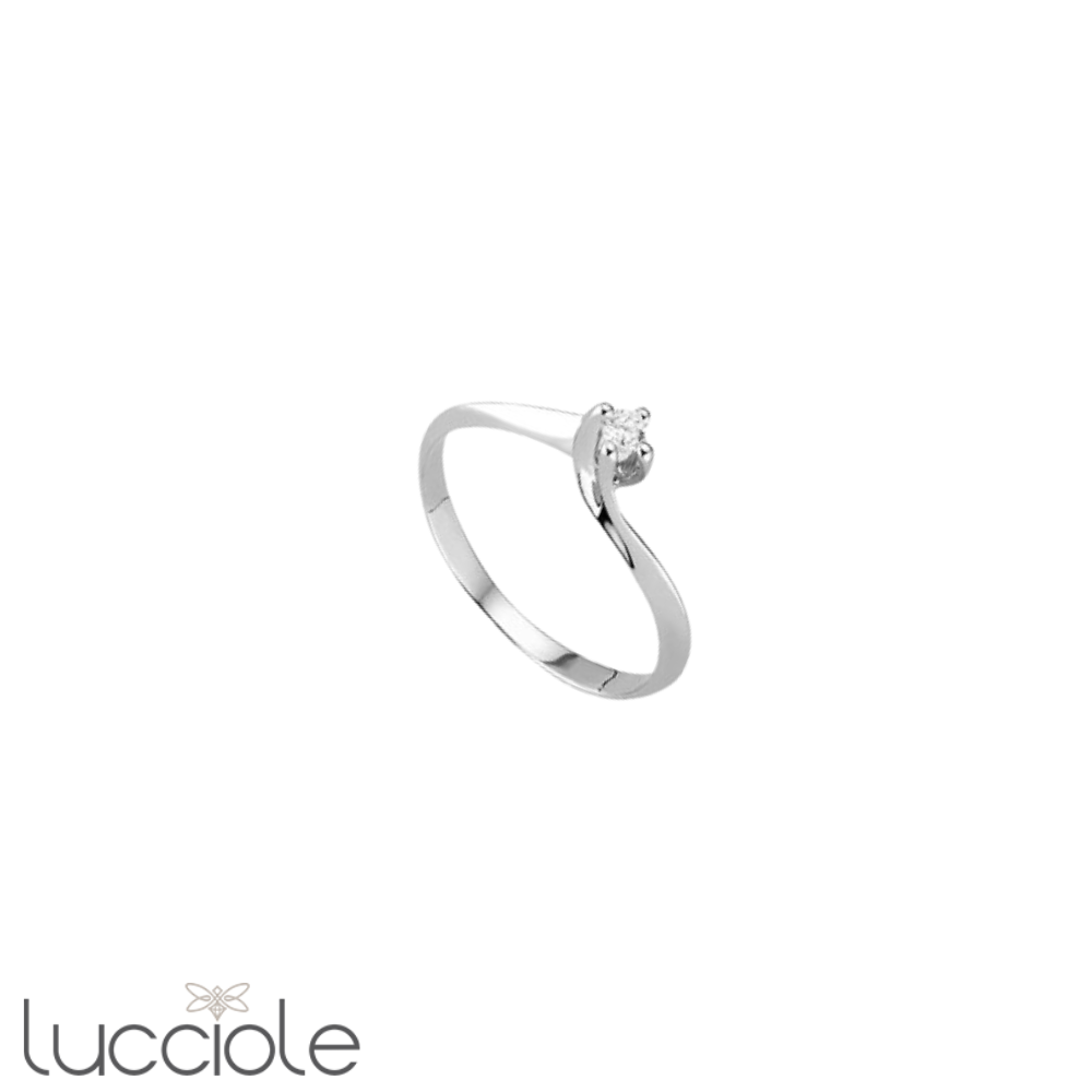 Anello Lucciole Solitario Rif. ANS8120XL009 - SI+