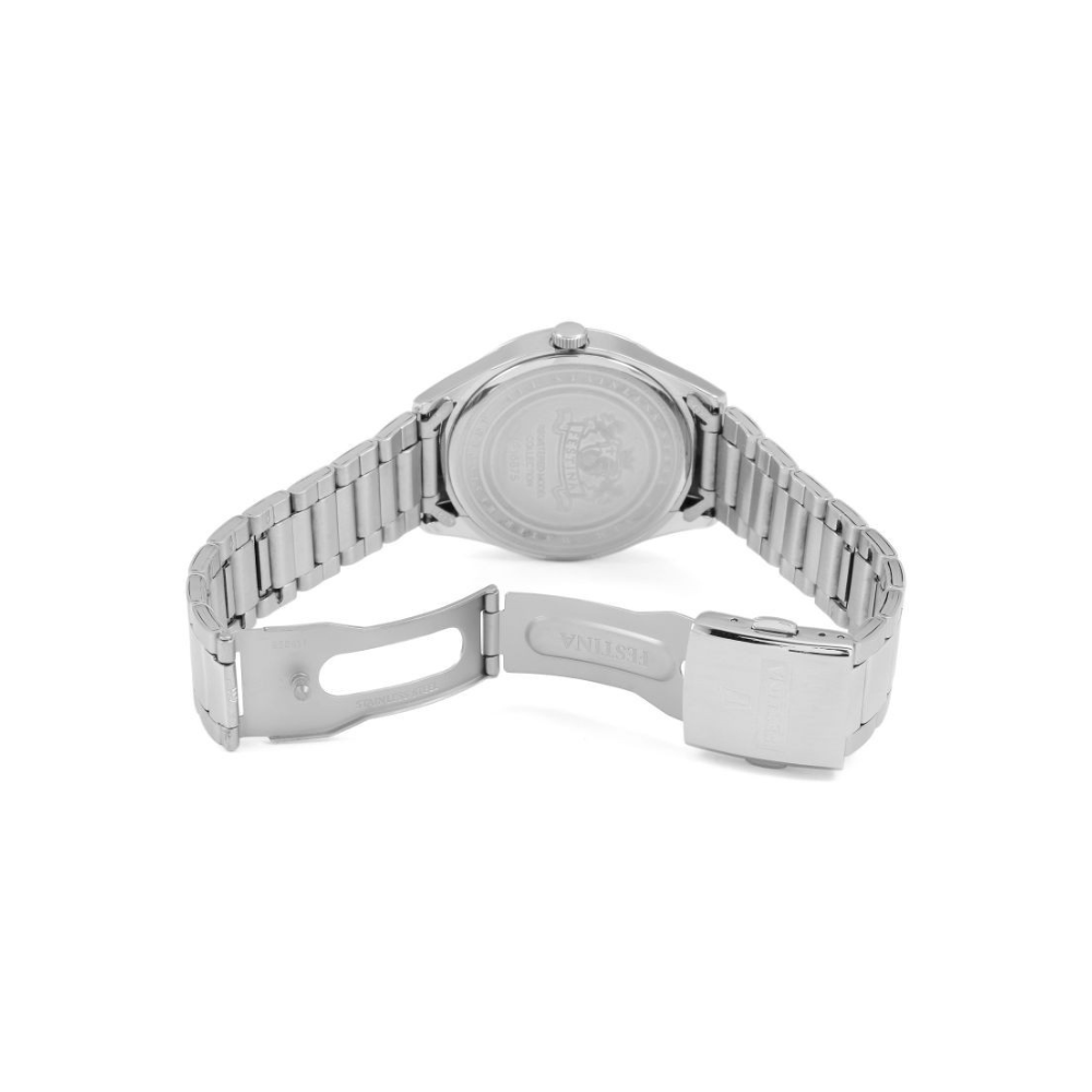 Festina Uomo Solo Tempo Bianco con Cinturino in Acciaio F16875/1