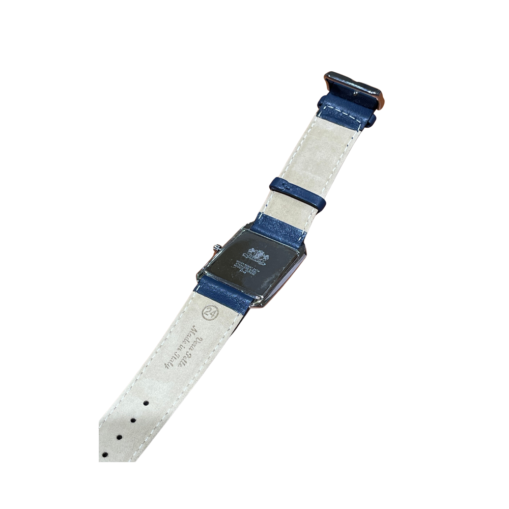 Festina Uomo Solo Tempo Bianco con Cinturino Blu in Pelle F6748