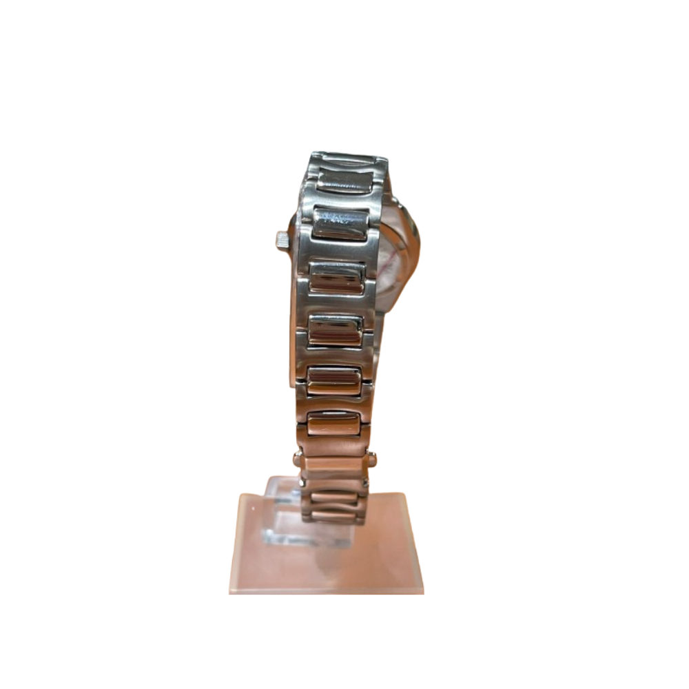 Bulova Donna Solo Tempo Nero con Cinturino in Acciaio BD998
