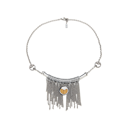Alviero Martini Donna Collana con catenine e geo logo piccolo - JPC M700/191