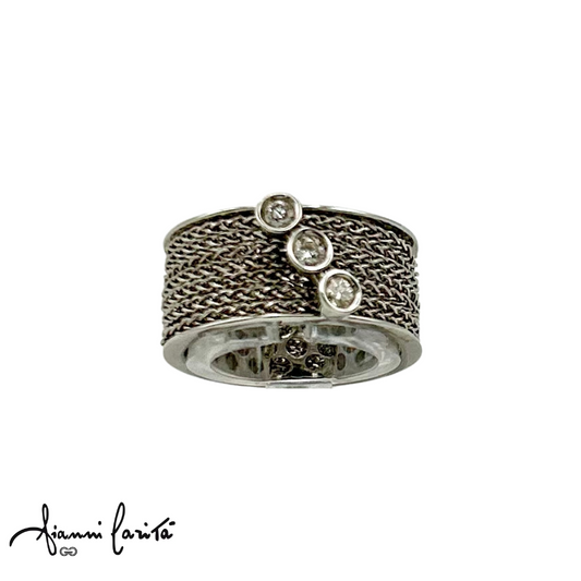 Anello Donna Gianni Carità con Brillanti Rif. FA1760/OB