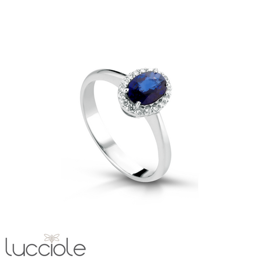 Anello Donna Lucciole Zaffiro Rif. ANHARMONY/2Z - SI+