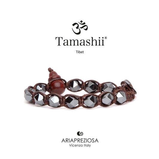 Tamashii unisex Diamond Cut Ematite