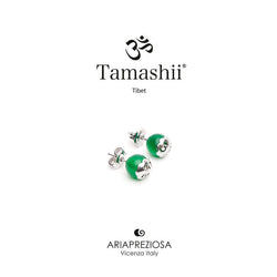 Tamashii Orecchini Sphere Agata verde