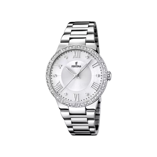 Festina Donna Boyfriend Collection con Cinturino in Acciaio F16719/1