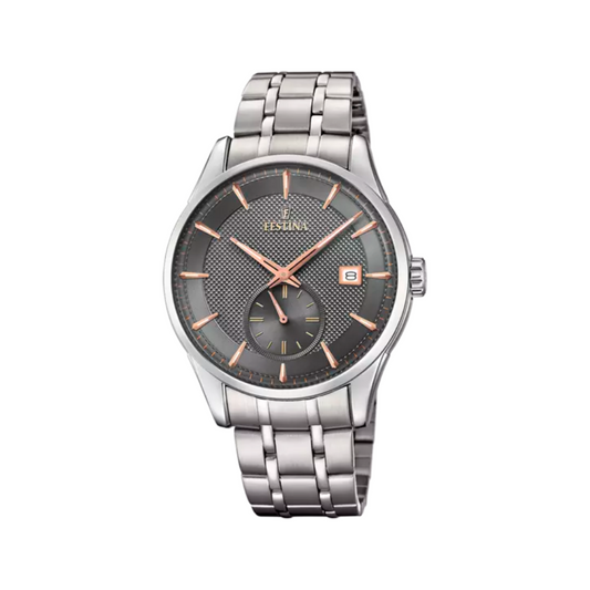 Festina Uomo Retro con Cinturino in Acciaio F20276/3