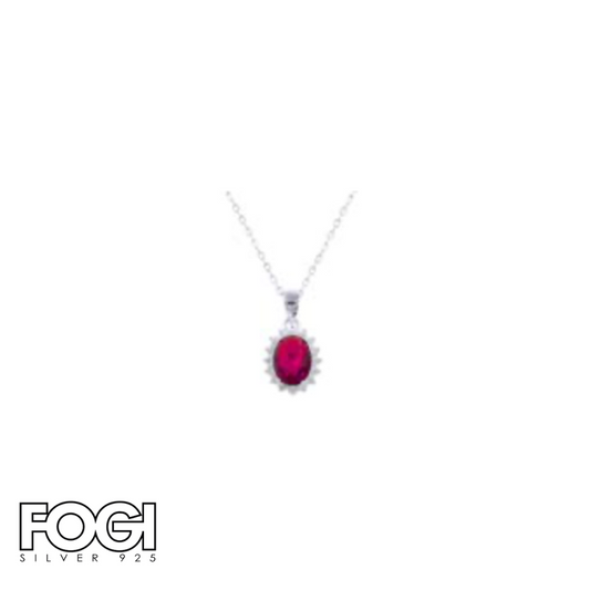 Collana Donna Fogi Silver 925 Collezione Madame con pietre crystal Rif. BDC38/1/3C