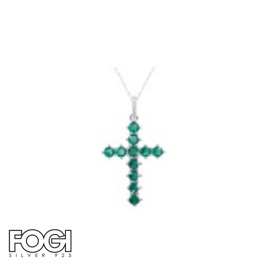 Collana Donna Fogi Silver 925 Collezione Croci Rif. BDC58/1/2