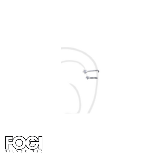 Orecchini Donna Fogi Silver 925 Collezione Petit con pietre crystal Rif. BGO20/1