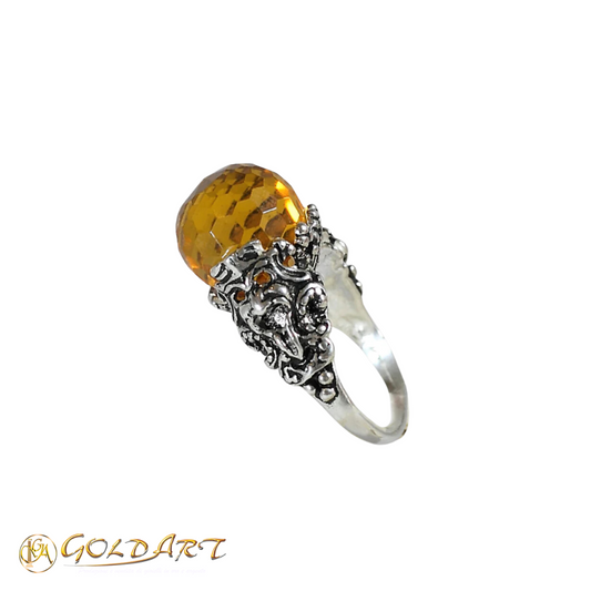 Anello Donna Gold’Art Tesoro di Hera in Quarzo Idrotermale - Rif. AN01NOCODE01