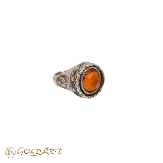 Anello Donna Gold’Art Tesoro di Hera in Quarzo ambrato - Rif. AN02NOCODE02