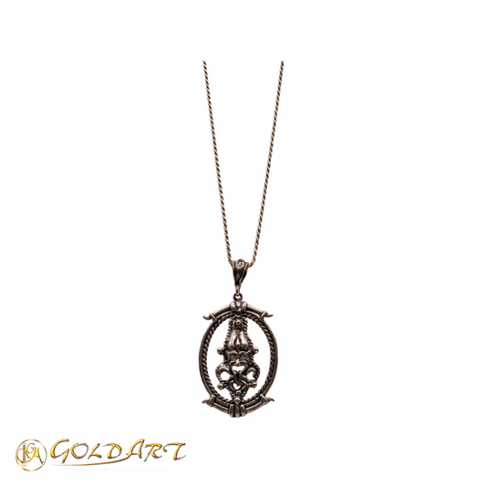 Collana Donna Gold’Art Tesoro di Hera con Maschera apotropaica - Rif. CN054-CD25