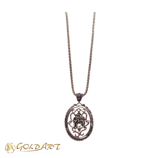Collana Donna Gold’Art Tesoro di Hera con Maschera apotropaica - Rif. CTAGG-45