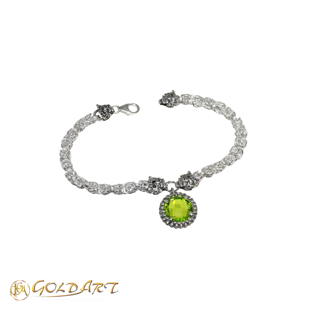 Bracciale Donna Gold’Art Tesoro in Quarzo Idrotermale - Rif. BR001 Multicolore