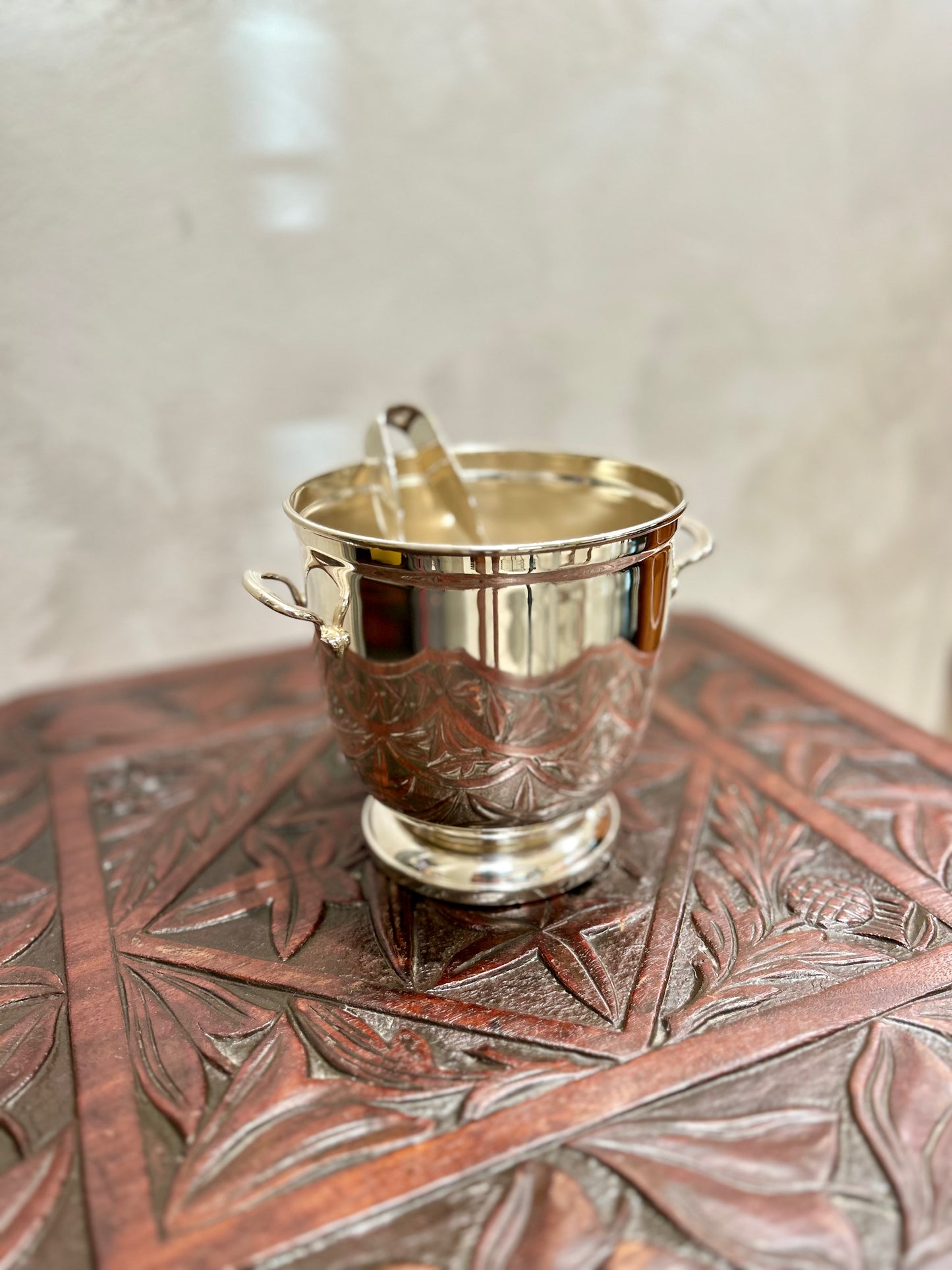 Secchiello ghiaccio in silver