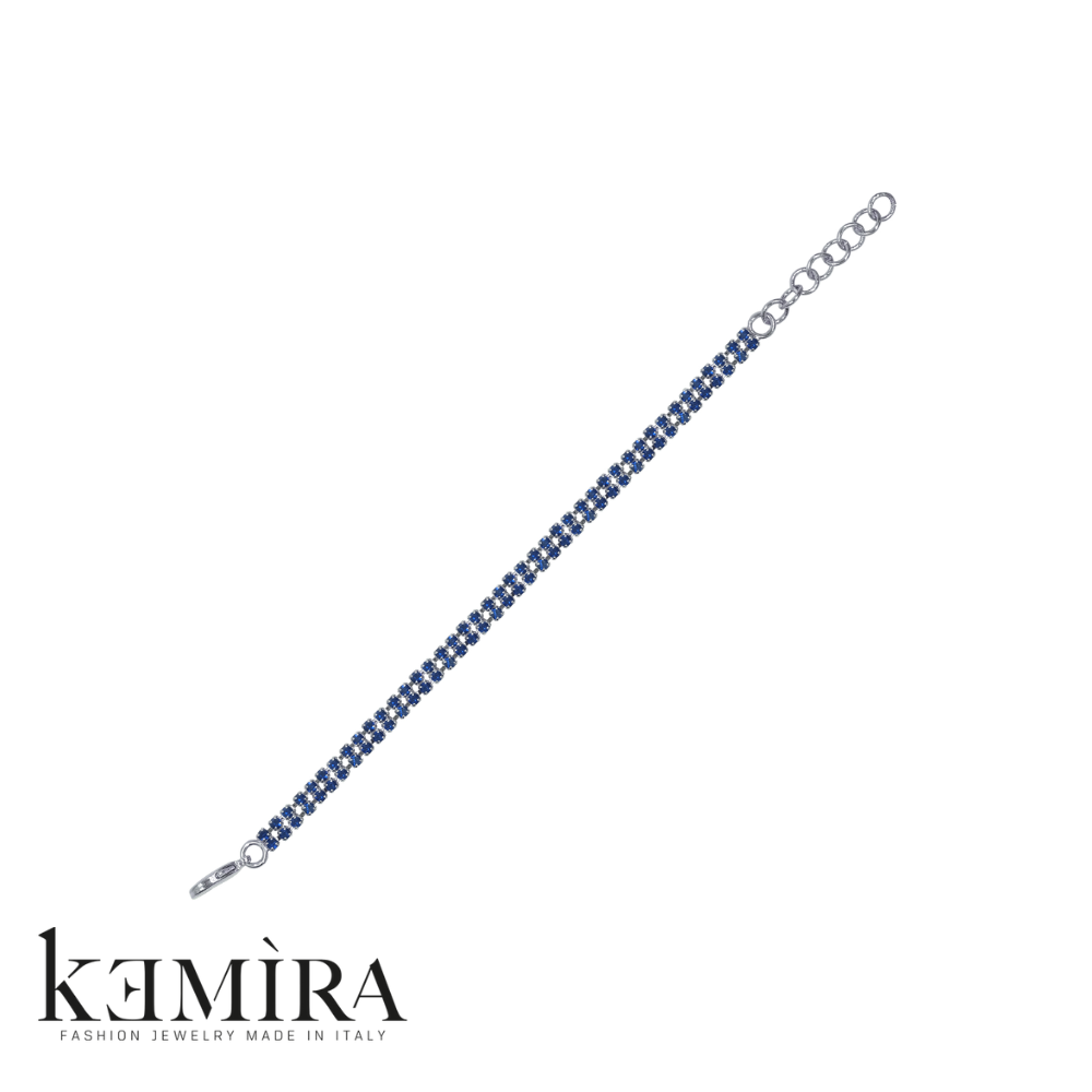 Bracciale Donna Kemira con pietre colorate blu Rif. KIB116/1/8