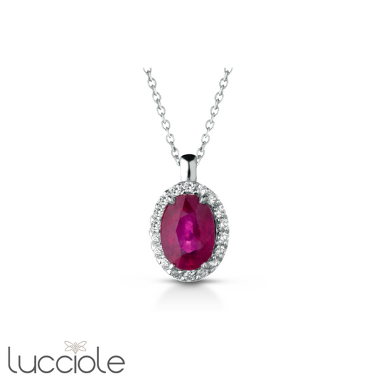Collana Donna Lucciole Rubino Rif. CIOHARMONY/2R -SI+