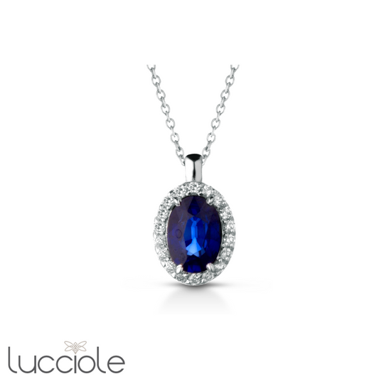 Collana Donna Lucciole Zaffiro Rif. CIOHARMONY/2Z -SI+