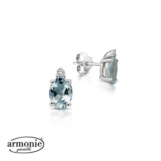 Orecchini Donna Armonie Gioielli con acquamarina BC2225AM