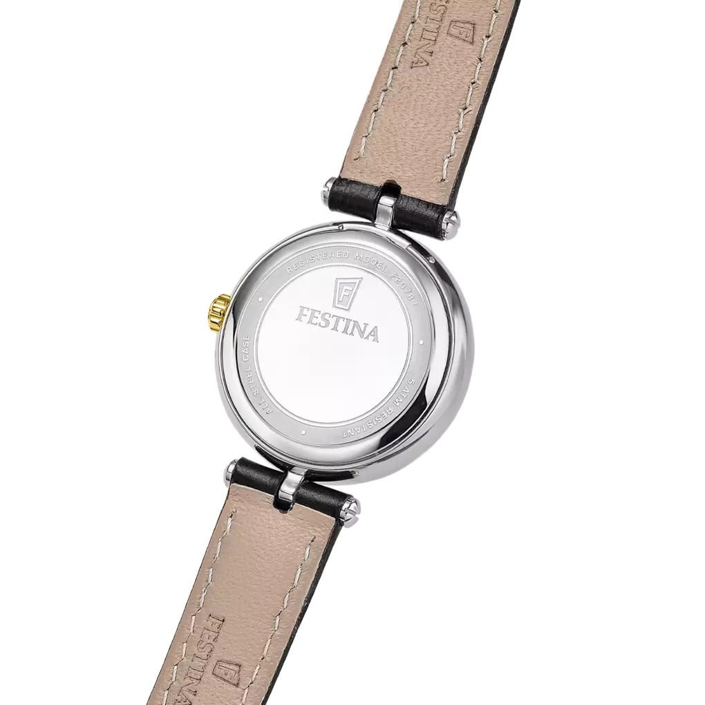 Orologio Festina Mademoiselle F20787/4 blanco cinghia pelle, donna