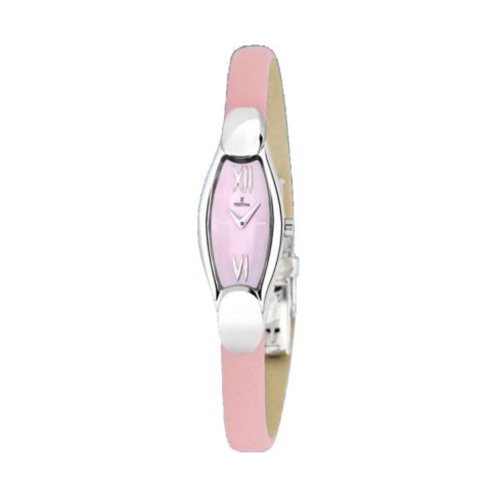 Festina Donna Straps Cinturino Fucsia in Pelle Solo Tempo F16191/5