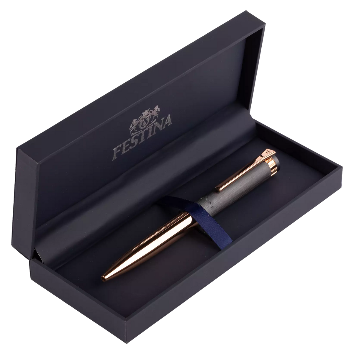 Penna Festina grigia e oro rosa FWS4107/D Prestige
